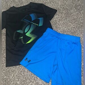 Boys under armour outfit